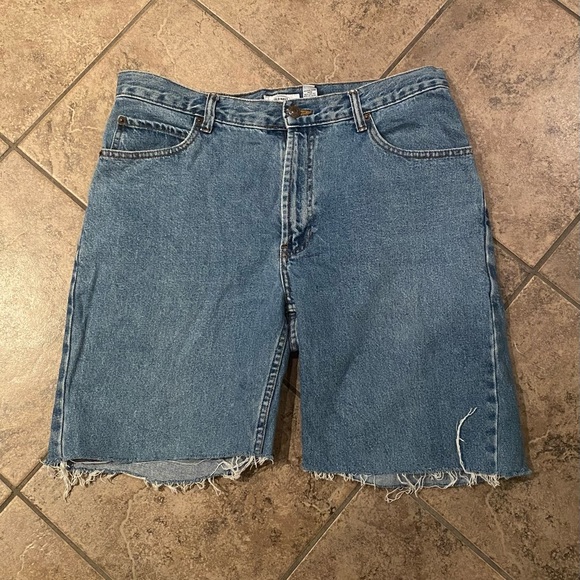 Old Navy 33x32 Men Blue Jorts - Picture 1 of 2